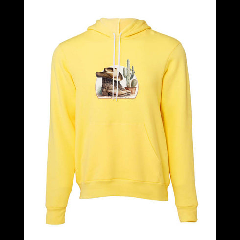 Cowboy style Bella canvas hoodie 3719